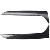 Resim Moveevo Audi A4 B8 Allroad Avant 2009-2016 İçin Şık Ve Pratik Arka Cam Yan Spoiler Seti - Siyah / Karbon Desenli 