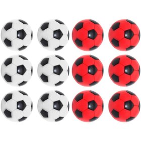 Resim Suntek 12 Adet Langırt Topları Masa Futbol 1.42 "masa Futbolu 