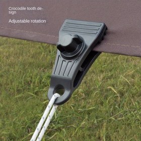 Resim 24 adet Ağır Hizmet Tipi Tarp Klipsi - Kamp, Awnings, Karavan Kanopileri, Araba Kamyon Yüzme Havuzu Tekne Kapakları, Havuz Deck Klipsleri için Ayarlanabilir Kilit Tutma Parmak Vidası Tente Bağlayıcıları | Geniş Bantlar | Dayanıklı Plastik Klipsler 