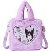 Resim Agoodshop Kuromi Melody Kucağı Çantası - Kişiselleştirilmiş Peluş Omuz Ve Çekmece Çanta - Lina Belle Ve Spongebob Renk Seçenekleri A.Haki 