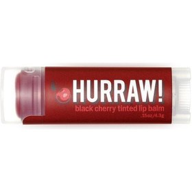 Resim Hurraw Black Cherry Tinted Lip Balm Dudak Balmı Vişne 4.8g 
