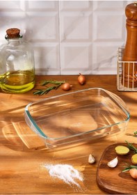 Resim Emsan Classic Borosilikat Fırın Kabı 2.6 L Şeffaf 