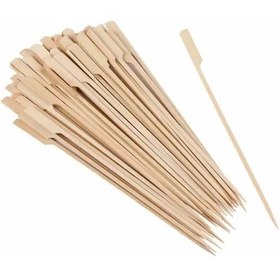 Resim Hakan Ambalaj Yassı Çöp Şiş 25 Cm 50'li 