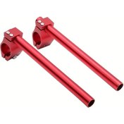 Resim Xuweiwei Red Motosiklet Clip Onlar Harley Sportster 883 1200 Xr 1200 Dyna Super Glide Fxr Fat Bob Low Rider 