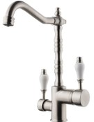Resim Antik Aritma Inox Eviye Bataryası 