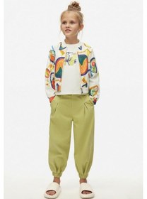 Resim Nk Kids Kız Çocuk Rainbow Ceket 38541 Ekru-mavi 