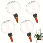 Resim 4 Adet Otomatik Kendi Kendine Sulama Küresi 17oz, Şeffaf Plastik Bitki Sulukları Siyah Kapaklı ve Turuncu Saplı, Dayanıklı Bahçe & Çim Sulama Cihazı, İç Mekan/Dış Mekan Bitkileri için Çok Renk Seçeneği, Modern Bahçecilik Aracı, Sağlam Tasarım, Kendi Kendini Su Verme Ucu, Yoğun İş Hali Olanlar İçin 