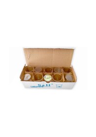 Resim S&H Cam Beher Dereceli Isıya Dayanıklı Kısa Form 10 x 100 ML 