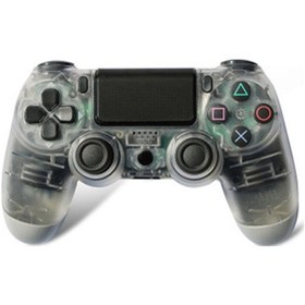 Resim Suofeng Ps4 Kablolu Titreşimli Oyun Kumandası - Çift Şok Özellikli, Şeffaf Beyaz Renk Seçeneği İle Ps4 Ve Pc Uyumlu 