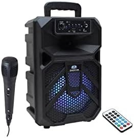 Resim Everton RT-403 Karaoke Mikrofonlu Kablosuz Bluetooth Hoparlör USB/SD/FM/AUX/BT 