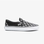 Resim Vans Classic Slip-on Checkerboard Siyah Unisex Sneaker - Veyebpj Siyah 