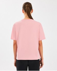 Resim Skechers W Loose Fit Graphic Tee T-shirt Kadın Pearl Blush Tshirt S2510134-609 