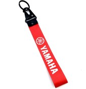 Resim BsElektronik Motorculara Yamaha Tasarımlı Anahtarlık Metal ve Bez Aksesuarlı 1.Sınıf Malzeme 