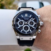 Resim Ferrucci 41 Mm Kasası Metalik Kordonu Siyah Renk Göstergeleri Aktif Erkek Kol Saati 