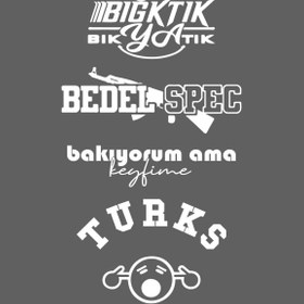 Resim nehay shop Oto Arka Cam özel yeni sticker Model 48 Beyaz 40*20 Cm 