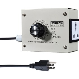 Resim Timeless Tre Ayarlanabilir Voltaj Regülatörü 4000W Scr Abd Fişi (Yurt Dışından) 