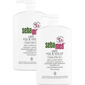 Resim Sebamed Likit Yüz ve Vücut Temizleyici 2 x 1 L 