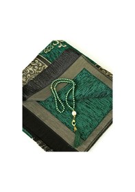 Resim Şönil Seccade Ve Vavlı I Nci Tesbih Set Yeşil 