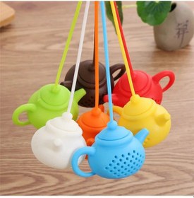 Resim Çaydanlık Tasarımlı Çay Demleme Süzgeci Yanmaz, Erimez Süzgeç Diğer 