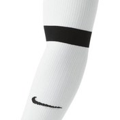 Resim Nike Matchfit CU6419-100 Unisex Beyaz Futbol Çorabı 