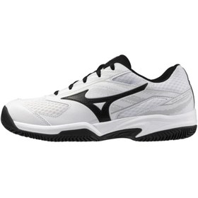 Resim Mizuno Break Shot 5 CC Erkek Tenis Ayakkabısı Beyaz / Siyah 