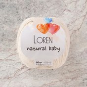 Resim Loren Natural Baby Krem El Örgü İpi - R083 - 33945 
