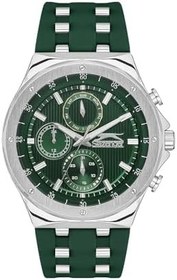 Resim SLAZENGER, ÇELİK KASA, SİLİKON KORDON, MULTİFONKSİYON, QUARTZ, 46MM, ERKEK KOL SAATİ, SL.09.2218.2 