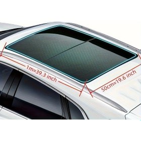 Resim Hightower 1 Adet Tpu Panoramik Cam Film, Yüksek Isı Yalıtım, Patlama Ve Uv Korumalı, 50x100cm Buz Mavisi 