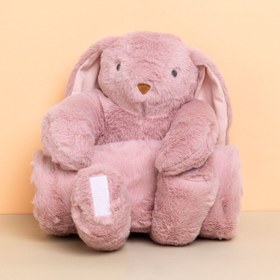Resim Little Dreams ebebek Little Dreams Tavşan Oyuncaklı Kız Battaniye 70x78 cm Kız Bebek 