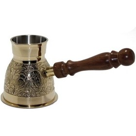 Resim Pirinç Cezve 4'' İnç Model 5 Çok Renkli 