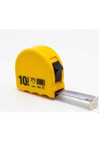 Resim Şerit Metre 10m X 25mm - Kod 298 - Sarı Seri 10 M 