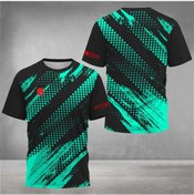 Resim Snapbuy Erkek Yuvarlak Yaka Kısa Kollu Tişört, Tenis, Koşu, Spor 3d Baskılı Hızlı Kuruyan 2024koyu Gri Koyu Gri 