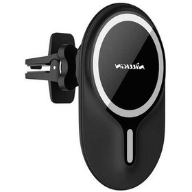 Resim Wondernest Nıllkın Nkl01 Magroad Lite Klipsli Araç Manyetik Kablosuz Şarj Tutucu Std 