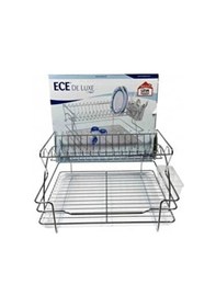 Resim Ece Metal De Luxe Paslanmaz Bulaşık Sepeti 1 Adet Gümüş 