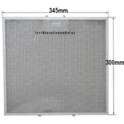 Resim Class ADE 606 B YATIK Aspiratör Davlumbaz İçin Alüminyum Filtre 345×300 mm 