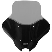 Resim GP Kompozit Yamaha NMAX 125 / 155 2025 Uyumlu Baskılı Ön Cam Füme 58 cm 