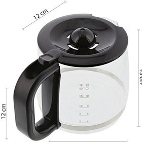 Resim Universal Filtre Kahve Makinesi Cam Demlik - Kg0015991 