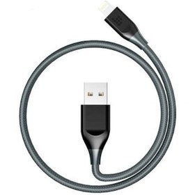 Resim Tronsmart Lta14 İphone Uyumlu Için Mfı Lightning Örgülü Kevlar Şarj Kabl 