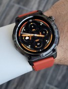 Resim Daniel Klein Turuncu Renk Android ve İphone Uyumlu Değiştirilebilir Kordonlu Akıllı Saat 