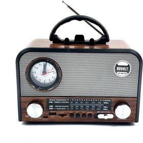 Resim Nns NS-6697BT Taşınabilir Bluetooth Nostaljik Radyo (4490) 