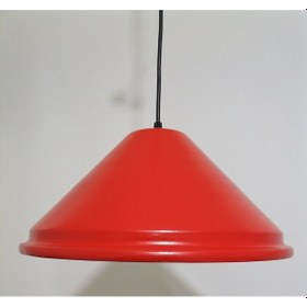 Resim Riolight Retro Kırmızı Içi Beyaz Tekli Metal Sarkıt Çap: 33Cm (538289088) 