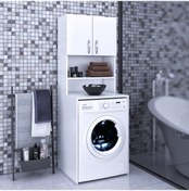 Resim Deep Banyo Dolabı Çamaşır Makinesi Dolabı 