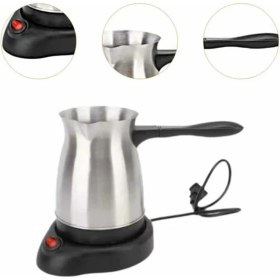 Resim Allzey Elektrikli Türk Kahvesi Makinesi Elektrikli Cevze Telveli 