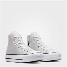 Resim Converse Chuck Taylor All Star Platform Kadın Gri Sneaker Gri 