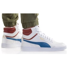 Resim Puma Shuffle Mid Erkek Çok Renkli Bilekli Basketbol Günlük Ayakkabı 38074810 
