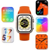 Resim Epilons Ws28 Ultra 49mm Siri Tansiyon Ateş Nabız Ölçer Akıllı Saat 