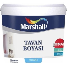 Resim Marshall Tavan Boyası 3,5 kg Mat Su Bazlı Yüksek Kapatıcılık 