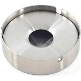 Resim Paslanmaz Çelik Kapaklı Kül Tabağı Küllük No:1 