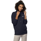 Resim Jack Wolfskin Essential Hoodie Kadın Sweatshirt Lacivert 
