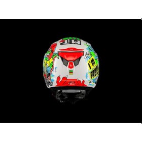 Resim Mt Helmets Mt Çocuk Lıte Dino A0 Motosiklet Kaskı Beyaz 